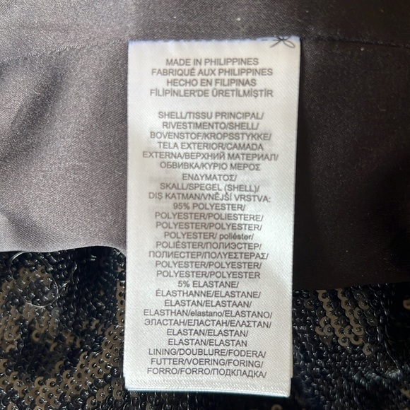 Ralph Lauren Women’s Sequin Single Breast Lined Heavy Blazer Jacket Size 6 - Picture 11 of 16